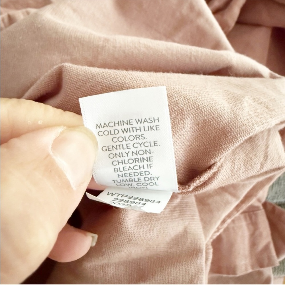 J Jill NWOT Women Corduroy Button Down Top Size 1X Classic Pink Timeless Capsule - Picture 7 of 7